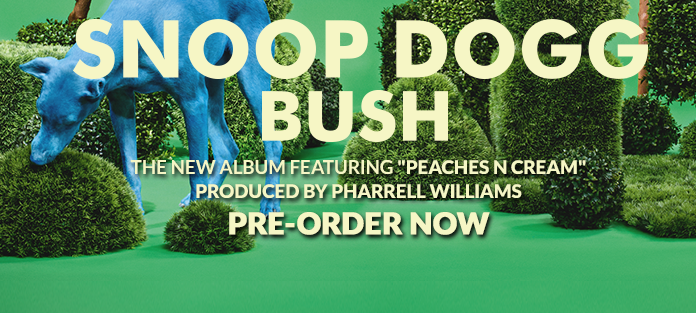 Das neue Snoop Dogg Album BUSH erscheint heute © www.facebook.com/snoopdogg