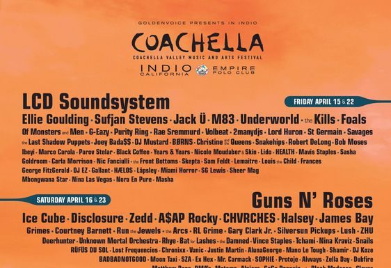 Coachella Festival – Kalifornien 2016