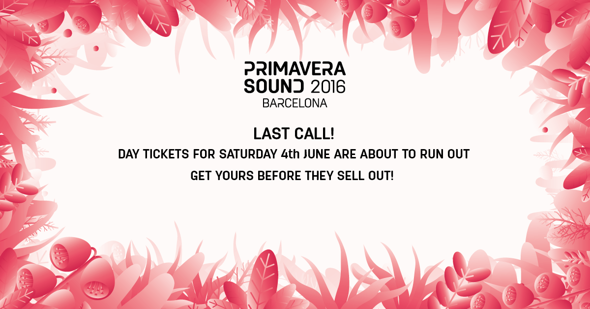 Primavera Sound 2016