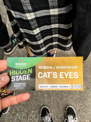 CAT'S EYES_Foto: © Stephanie Bauer / Primavera Sound Festival 2016