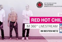 Red Hot Chili Peppers – Telekom Street Gig im 360° Stream © https://www.facebook.com/TelekomStreetGigs