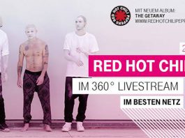 Red Hot Chili Peppers – Telekom Street Gig im 360° Stream © https://www.facebook.com/TelekomStreetGigs