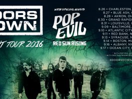 3 Doors Down – Deutschlandtour 2016 © https://www.facebook.com/3DoorsDown/