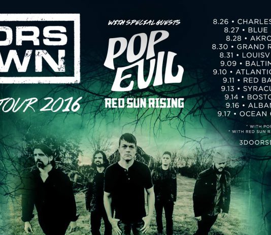 3 Doors Down – Deutschlandtour 2016 © https://www.facebook.com/3DoorsDown/