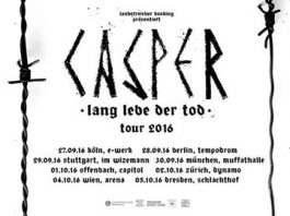 #CallCasper – Lang lebe der Tod Tour 2016 -> GEWINNEN © https://www.facebook.com/casperxo