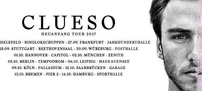 Clueso – Neuanfang Tour 2017 © facebook.com/clueso.musik