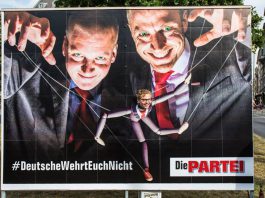 Berliner Abgeordnetenwahl – K.I.Z. an die Macht © Christian Jäger I www.facebook.com/DiePARTEIBerlin/