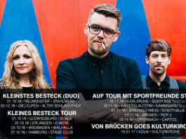Von Brücken – Keines Besteck Tour 2016 Foto: © www.facebook.com/vonBruecken