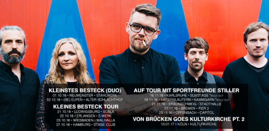 Von Brücken – Keines Besteck Tour 2016 Foto: © www.facebook.com/vonBruecken