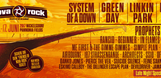 Nova Rock – Neue Bands! © facebook.com/novarock/