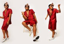 Bruno Mars ist im nächsten Jahr mit neuem Album auf 24K Magic Tour © www.facebook.com/brunomars