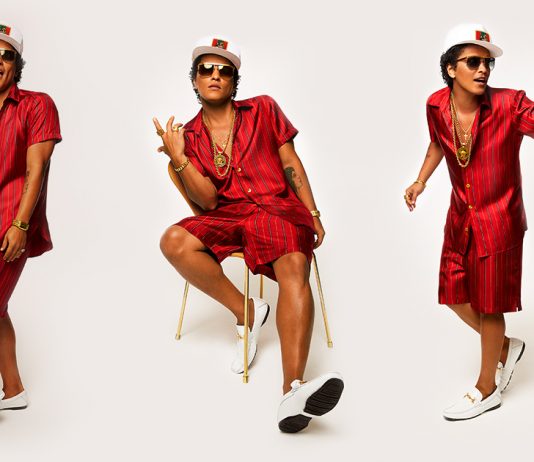 Bruno Mars ist im nächsten Jahr mit neuem Album auf 24K Magic Tour © www.facebook.com/brunomars