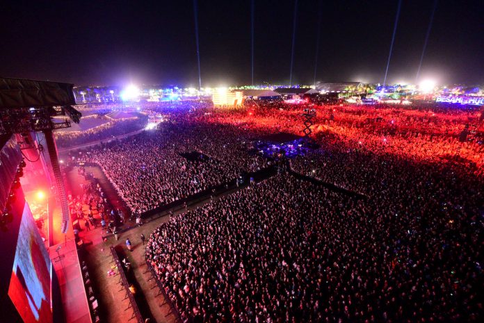 General atmosphere at Coachella, in Indio, CA, USA, on 15 April, 2016. © Courtesy of Coachella