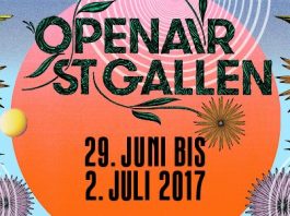 OpenAir St. Gallen erste Acts! © facebook.com/openairsg/