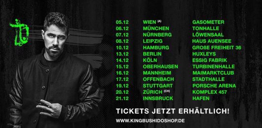 King Bushido geht im Dezember auf Tour