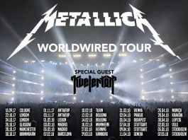 Metallica WorldWired Tour auch in Deutschland! © facebook.com/Metallica