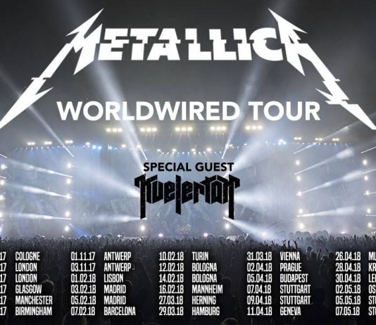 Metallica WorldWired Tour auch in Deutschland! © facebook.com/Metallica
