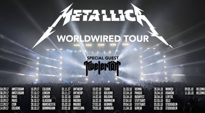 Metallica WorldWired Tour auch in Deutschland! © facebook.com/Metallica