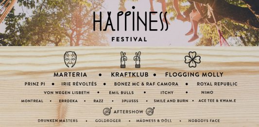 Das Happiness Festival hat seinen dritten Headliner!