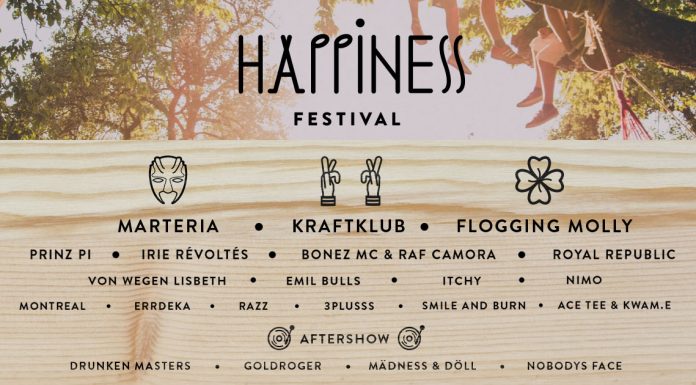 Das Happiness Festival hat seinen dritten Headliner!