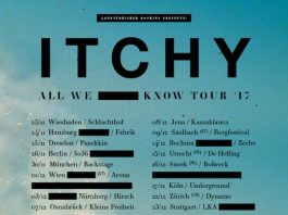 Itchy Tour 2017! Foto: © http://www.facebook.com/ITCHYofficial1