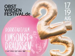 Das Obstwiesenfestival 2017 steht an