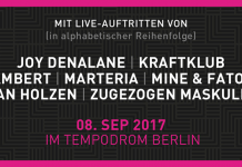Preis für Popkultur 2017 – Livestream