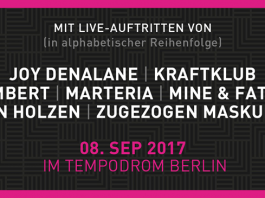 Preis für Popkultur 2017 – Livestream