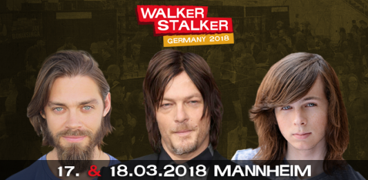 Erinnerung: VIP Tickets für „Walker Stalker Germany“ ab morgen + neuer Stargast!