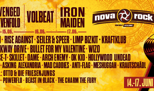 Das Nova Rock Festival haut ein Bandpaket raus!