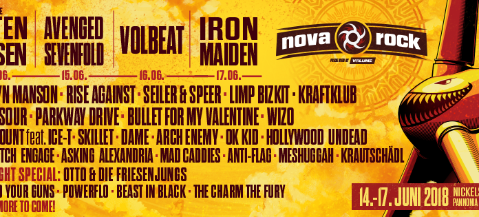 Das Nova Rock Festival haut ein Bandpaket raus!