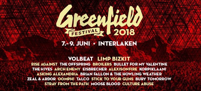 Das Greenfield Festival veröffentlicht die ersten Bands für 2018