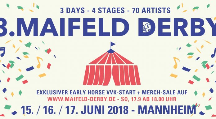 Zwischenstand – Maifeld Derby Line Up 2018