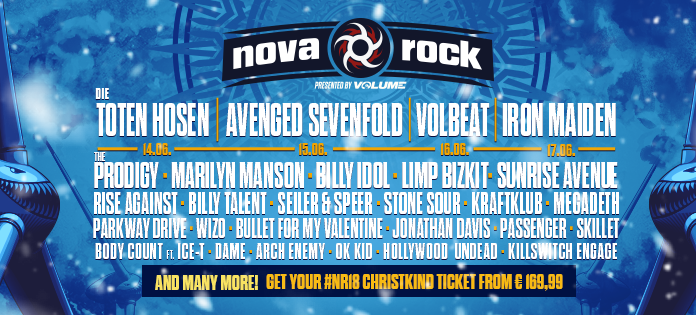 Nova Rock 2018: Line Up Update #2