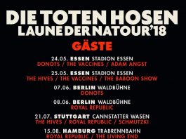 Die Toten Hosen – „Laune der Natour“ Gäste 2018