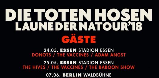 Die Toten Hosen – „Laune der Natour“ Gäste 2018