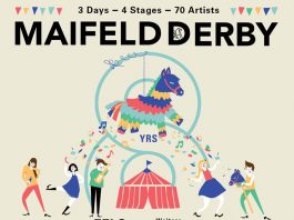 Das Line Up des Maifeld Derby 2018 ist fast komplett