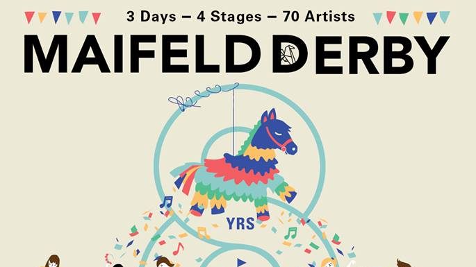 Das Line Up des Maifeld Derby 2018 ist fast komplett