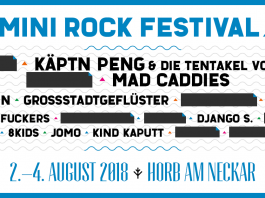 Weitere Acts für das Mini-Rock-Festival 2018