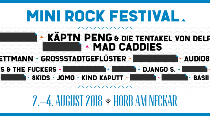 Weitere Acts für das Mini-Rock-Festival 2018