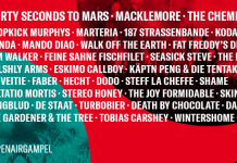Open Air Gampel Line-Up