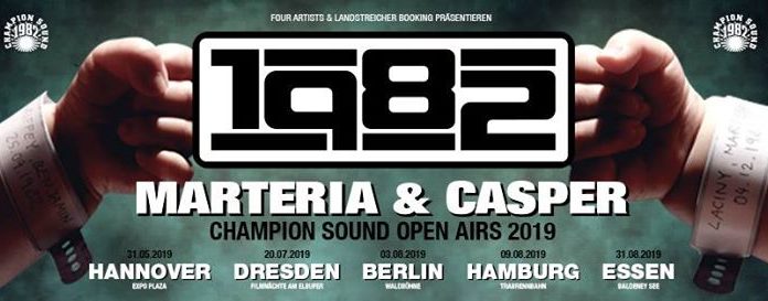 Casper & Marteria spielen Champion Sound Open Airs!