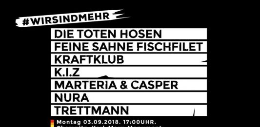 #WIRSINDMEHR – Chemnitz 2018