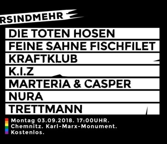 #WIRSINDMEHR – Chemnitz 2018