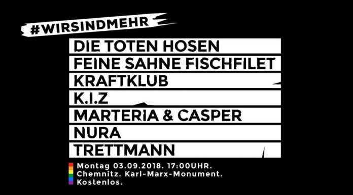 #WIRSINDMEHR – Chemnitz 2018
