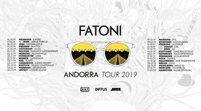 Fatoni auf Andorra Tour 2019/2020