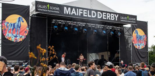 Das Maifeld Derby 9 1/3 findet für einen Tag -Exil am Neckar –