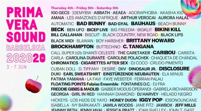 Primavera Sound 2020 – Line Up