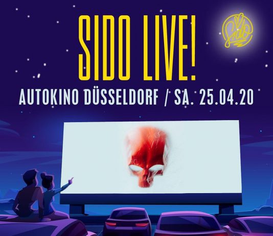 Sido spielt nächste Woche ein Konzert im Autokino!