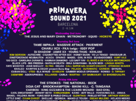 Weitere Künstler für das Primavera Sound 2021